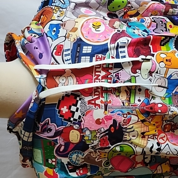 2010's Animation Hooded Sweatshirt - Picture 2 of 4